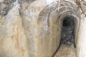 Ligne Maginot - PLAN à MARIN - (Abri) - Galerie principale vers caserne