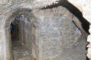 Ligne Maginot - PLAN à MARIN - (Abri) - Galerie principale, à droite chambre F