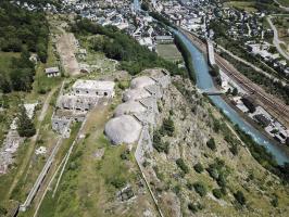 Ligne Maginot - REPLATON (QUARTIER ARC - 71° BAF) - (Position d'artillerie préparée) - 