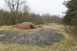 Ligne Maginot - FORT DE MUTZIG - (Ouvrage d'artillerie) - BATTERIE 2 - Fort Ouest
Tourelle de 15
