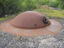 Ligne Maginot - FORT DE MUTZIG - (Ouvrage d'artillerie) - BATTERIE 2 - Fort Ouest
Tourelle de 15