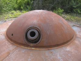 Ligne Maginot - FORT DE MUTZIG - (Ouvrage d'artillerie) - BATTERIE 2 - Fort Ouest
Tourelle de 15