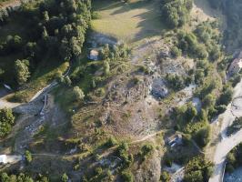Ligne Maginot - SAINT GOBAIN - (Ouvrage d'infanterie) - Vue aérienne de l'ouvrage