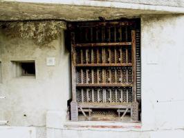 Ligne Maginot - SAINT GOBAIN - (Ouvrage d'infanterie) - Bloc EMH
Pont-levis et créneau JM/AC 37