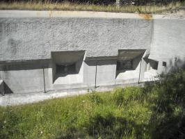 Ligne Maginot - SAINT GOBAIN - (Ouvrage d'infanterie) - Bloc 1
Créneaux des mortiers de 81