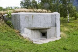 Ligne Maginot - SAINT GOBAIN - (Ouvrage d'infanterie) - Bloc 1
Créneau FM couvrant les arrières et l'issue de secours
