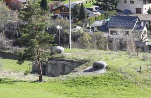 Ligne Maginot - SAINT GOBAIN - (Ouvrage d'infanterie) - Bloc 2
Vu depuis la route d'Aussois
