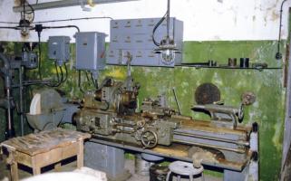 Ligne Maginot - SAINT GOBAIN - (Ouvrage d'infanterie) - L'atelier du Génie
Le tour