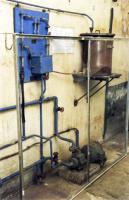 Ligne Maginot - SAINT GOBAIN - (Ouvrage d'infanterie) - Système de chloration de l'eau (verdunisation)
L'eau provenant du captage extérieur est chlorée avant utilisation