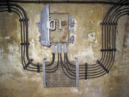 Ligne Maginot - SAPEY - (Ouvrage d'artillerie) - Bas des blocs 1 et 2
Le répartiteur  téléphonique des blocs 1 et 2