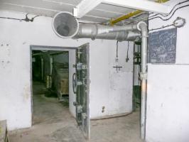 Ligne Maginot - SAPEY - (Ouvrage d'artillerie) - Bloc 4
Le haut du bloc - la porte étanche d'accés à la casemate