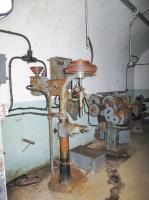Ligne Maginot - SAPEY - (Ouvrage d'artillerie) - Atelier Artillerie Génie
Le tour et la perceuse
