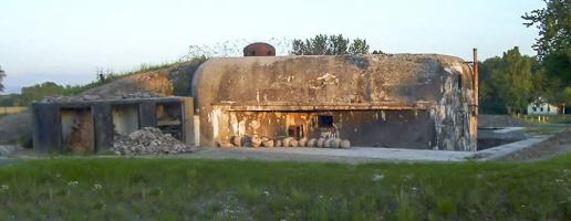 Ligne Maginot - OBERROEDERN SUD - RIEFFEL - (Casemate d'infanterie - Double) - La casemate avant sa restauration