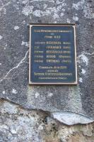 Ligne Maginot - OBERROEDERN SUD - RIEFFEL - (Casemate d'infanterie - Double) - Plaque en mémoire des morts du 79° RIF lors des combats de Juin 1940 dans le SFH