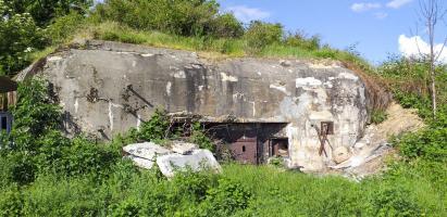 Ligne Maginot - OBERROEDERN NORD - (Casemate d'infanterie - Double) - Façade de l'entrée