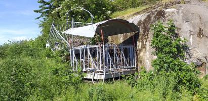 Ligne Maginot - OBERROEDERN NORD - (Casemate d'infanterie - Double) - Façade de la chambre de tir nord-ouest