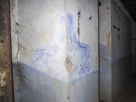 Ligne Maginot - OBERROEDERN NORD - (Casemate d'infanterie - Double) - Frise au niveau du couloir d'entrée
