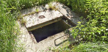 Ligne Maginot - ASCHBACH EST - O2 - (Casemate d'infanterie - double) - Regard de visite de l'égout
