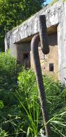Ligne Maginot - ASCHBACH EST - O2 - (Casemate d'infanterie - double) - Piquets servant de fixations pour le filet de camouflage