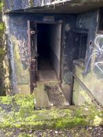 Ligne Maginot - BOIS de HOFFEN Ouest ( Casemate d'infanterie ) - L'entrée de la casemate