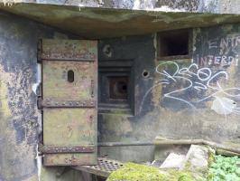 Ligne Maginot - BOIS de HOFFEN Ouest ( Casemate d'infanterie ) - Entrée