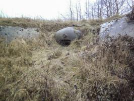 Ligne Maginot - BOIS de HOFFEN Ouest ( Casemate d'infanterie ) - La cloche pour jumelage de mitrailleuses Reibel MAC 31