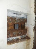 Ligne Maginot - BOIS de HOFFEN Ouest (Casemate d'infanterie) - Créneau FM de défense de l'issue de secours