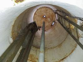 Ligne Maginot - BOIS de HOFFEN Ouest (Casemate d'infanterie) - Vue interne de la cloche GFM