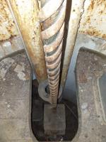 Ligne Maginot - BOIS de HOFFEN Ouest (Casemate d'infanterie) - Vis sans fin de la noria d'approvisionnement