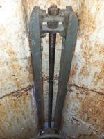 Ligne Maginot - BOIS de HOFFEN Ouest (Casemate d'infanterie) - Vis sans fin du plancher mobile