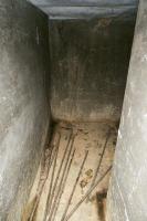 Ligne Maginot - VALLEE ETROITE - (Ouvrage d'infanterie) - Le magasin à grenade
Le caillebotis au sol a été retiré