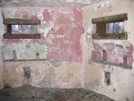Ligne Maginot - EICHELFELD 1 - (Blockhaus pour arme infanterie) - Vue intérieure des créneaux