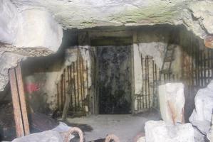 Ligne Maginot - B9B - COLOMBETTE SUD - (Blockhaus pour arme infanterie) - Intérieur pris du créneau bas