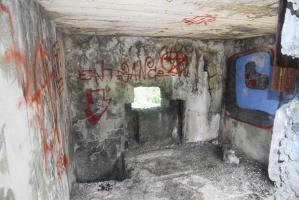 Ligne Maginot - B14 - PAS DE LA PORTE NORD - SA-8 - (Blockhaus pour canon) - Chambre de tir supérieure