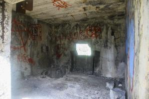 Ligne Maginot - B14 - PAS DE LA PORTE NORD - SA-8 - (Blockhaus pour canon) - Chambre de tir supérieure