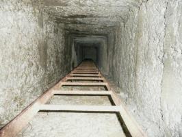 Ligne Maginot - LES ROCHILLES - (Ouvrage d'infanterie) - Bloc 1
L'accès au bloc depuis les dessous de l’ouvrage