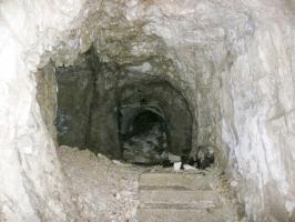 Ligne Maginot - LES ROCHILLES - (Ouvrage d'infanterie) - Les dessous
Galeries à l'état de fouilles