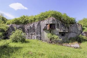 Ligne Maginot - WELSCHHOF - (Ouvrage d'infanterie) - Bloc 3
Le bloc avec son camouflage si particulier