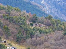 Ligne Maginot - FLAUT - (Ouvrage d'artillerie) - Le bloc 3 vue de Belvédère