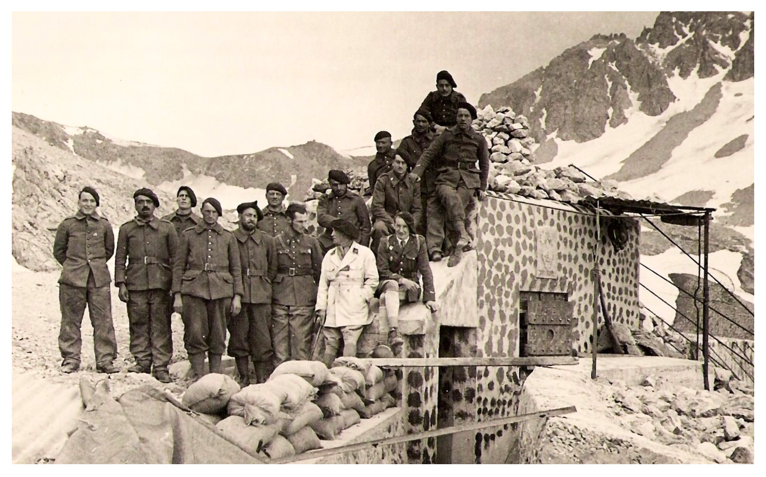 Ligne Maginot - LA ROUE - (Ouvrage d'infanterie) - Le bloc 4 de l'avant poste