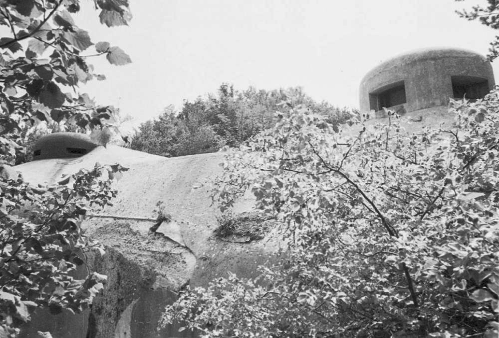 Ligne Maginot - MONTE GROSSO (MG) - E02 - (Ouvrage d'artillerie) - Le bloc 8 
La cloche GFM a été reconstruite en béton