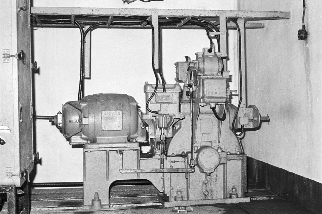 Ligne Maginot - MONTE GROSSO (MG) - E02 - (Ouvrage d'artillerie) - Machinerie du monte-charge
