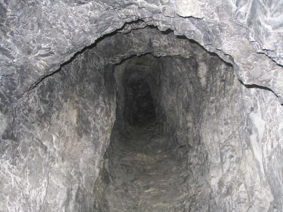 Ligne Maginot - PLAMPINET - (Ouvrage d'infanterie) - Accès vers le créneau 'supérieur'