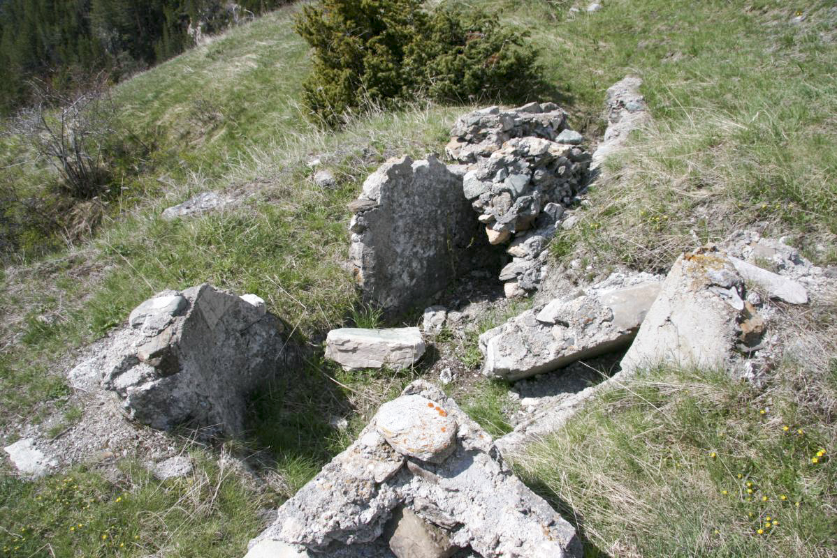 Ligne Maginot - ALP DU PIED - (Blockhaus de type indéterminé) - 