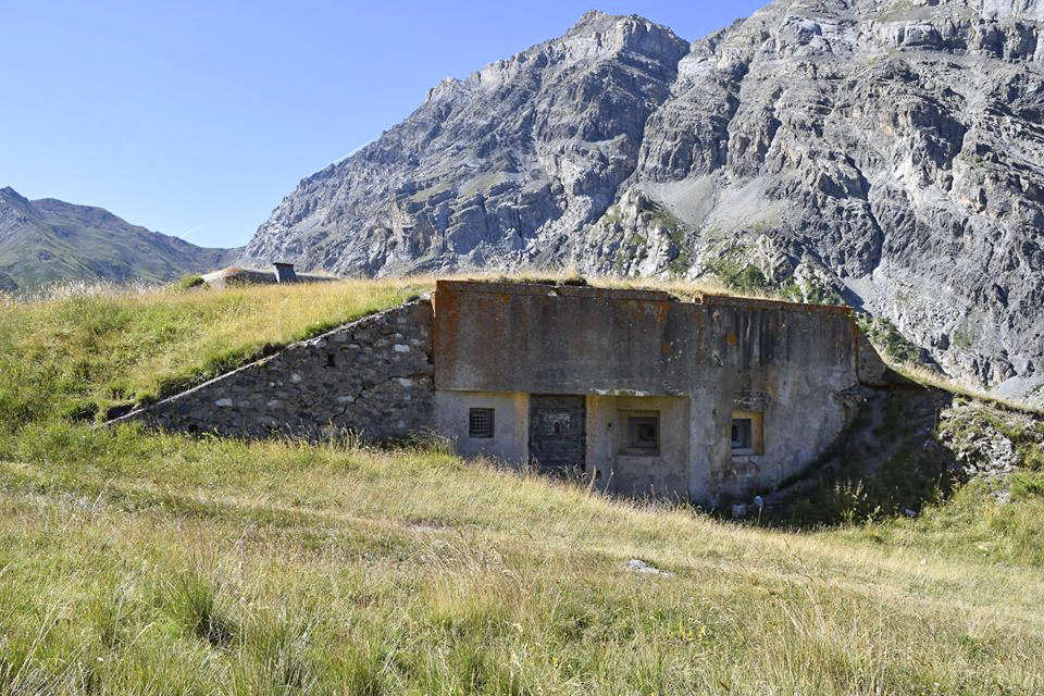 Ligne Maginot - PLATE LOMBARDE - (Ouvrage d'infanterie) - Le bloc d'entrée
