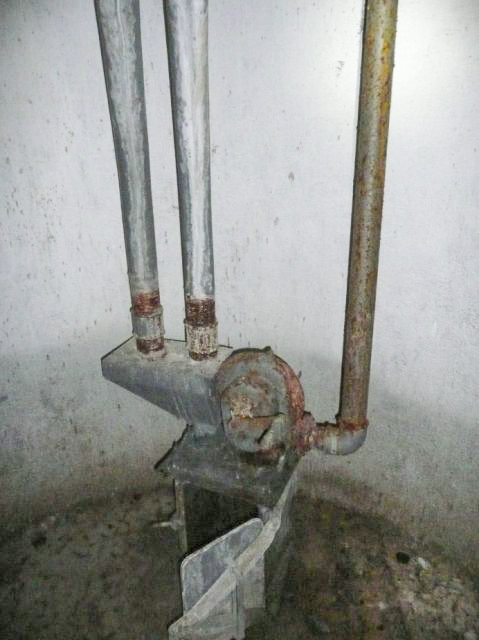 Ligne Maginot - PLATE LOMBARDE - (Ouvrage d'infanterie) - Bloc 2
Ventilation de la cloche Pamart