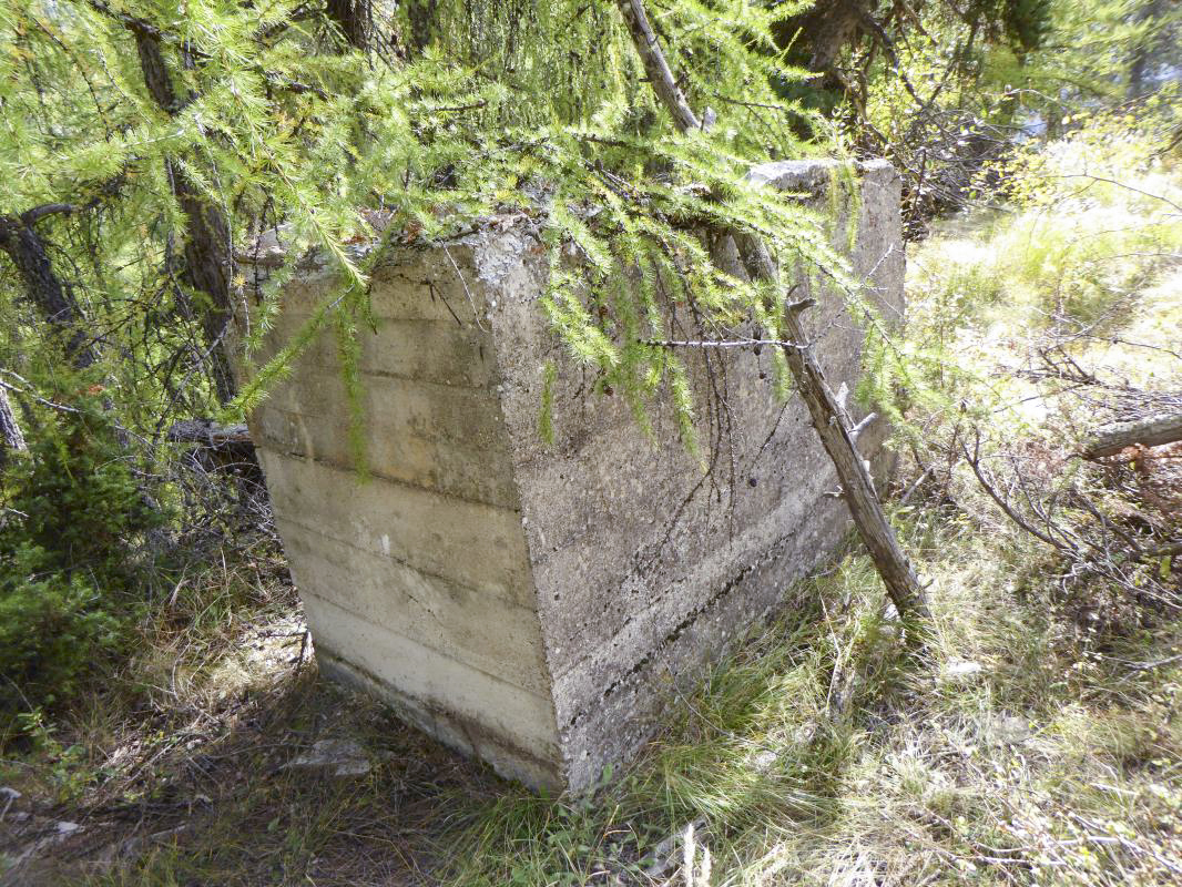 Ligne Maginot - SERRE LA PLATE (SLP) - (Observatoire d'artillerie) - Réservoir
