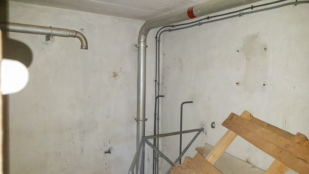 Ligne Maginot - SERRE LA PLATE (SLP) - (Observatoire d'artillerie) - Intérieur de la chambre du FM de l'entrée