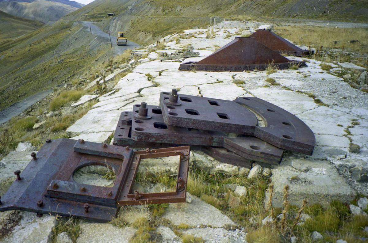 Ligne Maginot - COL DE RESTEFOND (RD) - (Ouvrage d'infanterie) - Plateforme pour mortier de 81 mm