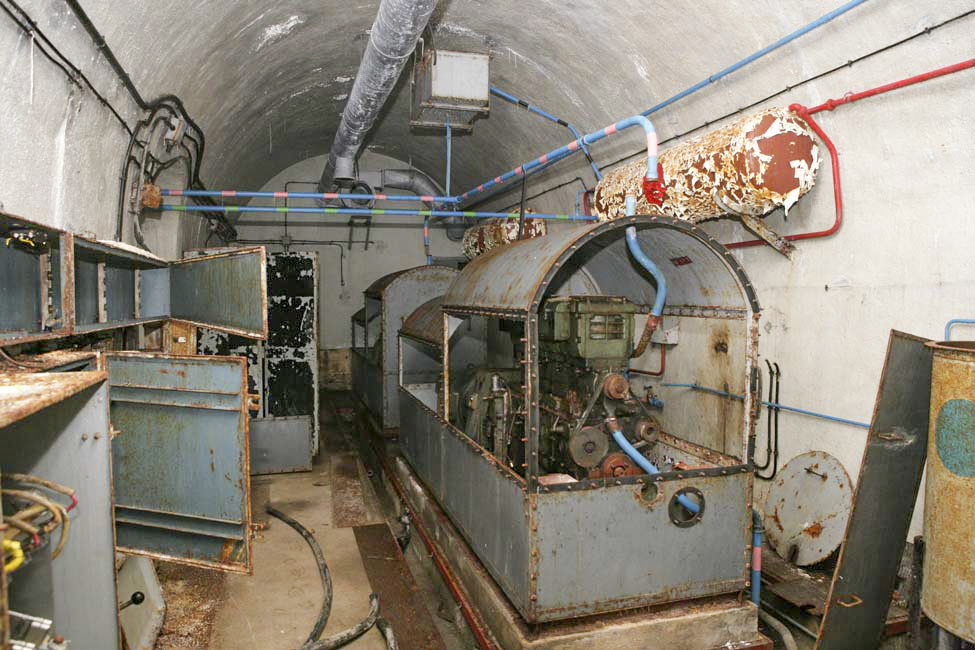 Ligne Maginot - GRANGES COMMUNES - (Ouvrage d'infanterie) - L'usine électrique